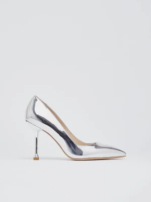 Liu Jo Laminated Mirrored Pumps