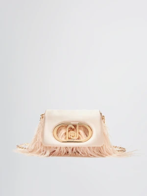 Liu Jo Lapuffy Bag With Feathered Detailing LIUJO