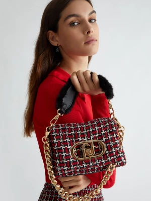 Liu Jo Lapuffy Houndstooth Bag LIUJO