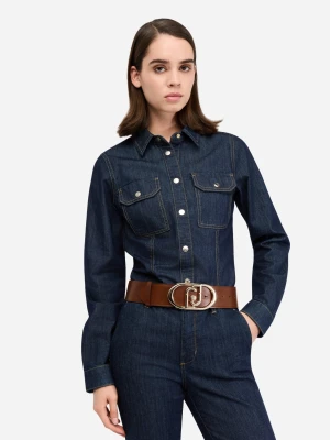 Liu Jo Lapuffy Leather Bustier Belt LIUJO