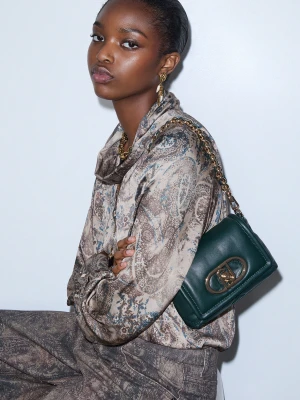 Liu Jo Lapuffy Small Bag Dark Green