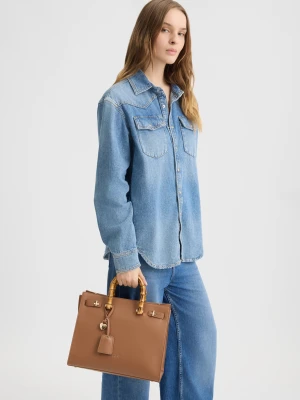Liu Jo Large Bag With Bamboo-finish Handles