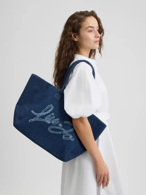 Liu Jo Large Denim Tote Bag LIUJO