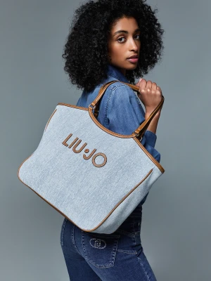 Liu Jo Large Denim Tote Bag LIUJO