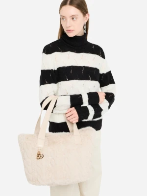 Liu Jo Large Faux Fur Hobo Bag LIUJO