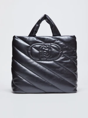 Liu Jo Large Glossy Quilted Shopping Bag LIUJO