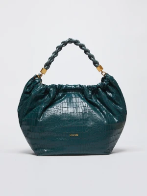 Liu Jo Large Hobo Bag With Crocodile Print LIUJO
