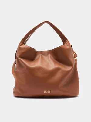 Liu Jo Large Hobo Bag With Strap Gingerbread