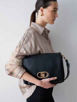 Liu Jo Large Lapuffy Bag czarny