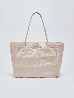 Liu Jo Large Matte Nylon Tote Bag