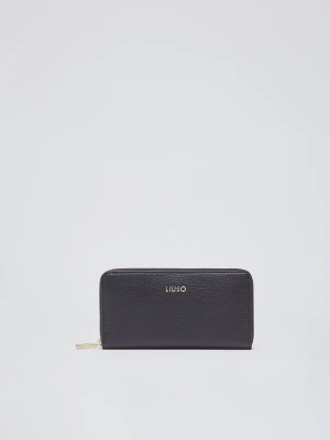 Liu Jo Large Monogram Wallet czarny