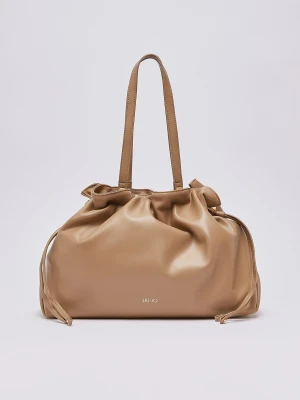 Liu Jo Large Riccy Shoulder Bag Camel