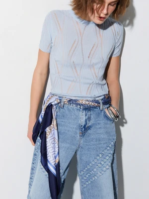 Liu Jo Large Scarf With Bow LIUJO