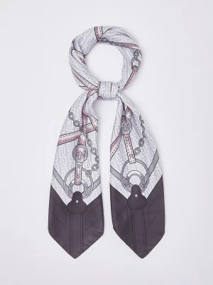 Liu Jo Large Scarf With Straps czarny