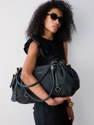 Liu Jo Large Shoulder Bag czarny
