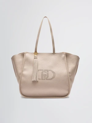 Liu Jo Large Tote Bag Light Beige