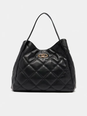 Liu Jo Large Tote Bag Quilted czarny