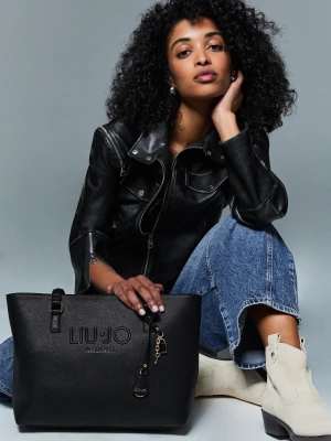 Liu Jo Large Tote Bag With Charm