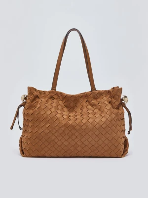 Liu Jo Large Woven Riccy Tote Bag