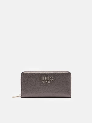Liu Jo Large Zip-around Purse Anthracite