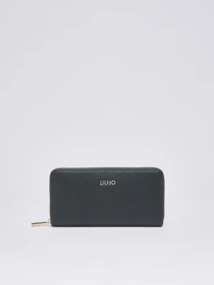 Liu Jo Large Zip Wallet Dark Green