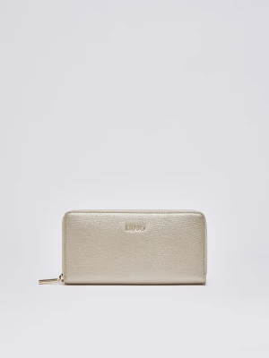 Liu Jo Large Zip Wallet Light Beige