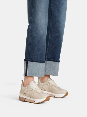 Liu Jo Leather And Mesh Sneakers LIUJO
