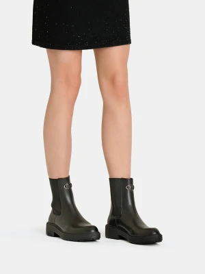 Liu Jo Leather Beatles Ankle Boots LIUJO