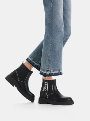 Liu Jo Leather Beatles Ankle Boots LIUJO