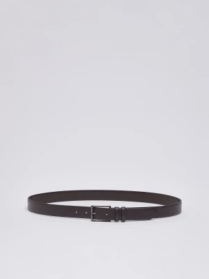 Liu Jo Leather Belt brązowy
