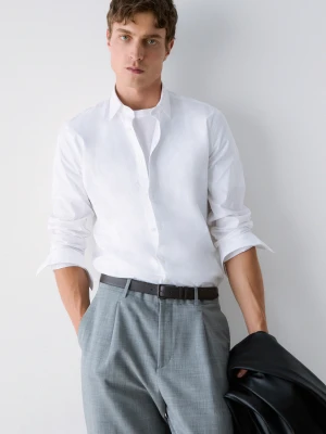 Liu Jo Leather Belt brązowy
