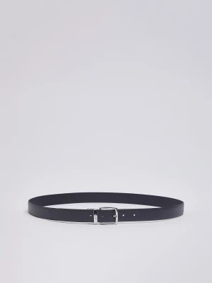 Liu Jo Leather Belt Dark Grey