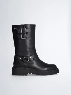 Liu Jo Leather Biker Boots LIUJO