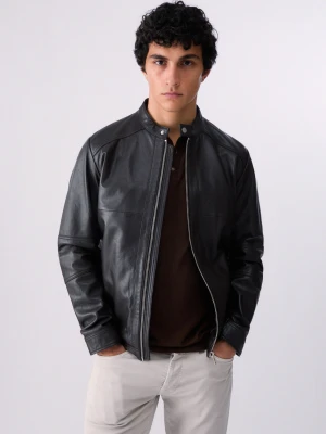 Liu Jo Leather Biker Jacket