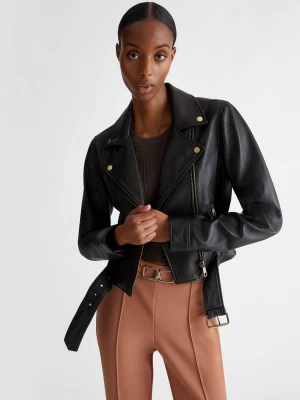 Liu Jo Leather Biker Jacket LIUJO