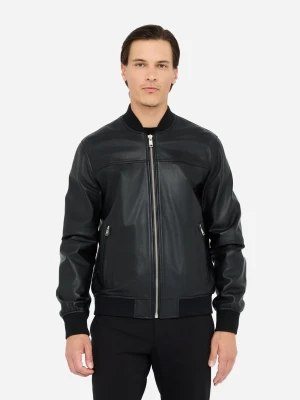 Liu Jo Leather Bomber Jacket LIUJO
