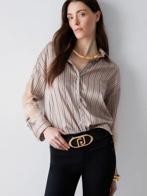 Liu Jo Leather Bustier Belt