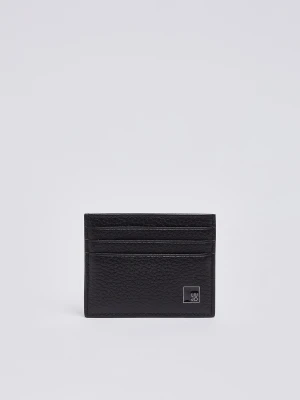 Liu Jo Leather Card Holder czarny