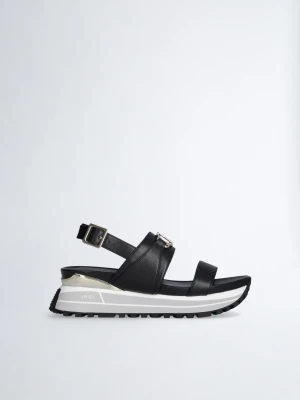 Liu Jo Leather Platform Sandals LIUJO