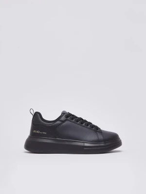 Liu Jo Leather Platform Sneakers czarny