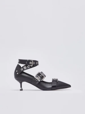 Liu Jo Leather Pumps With Buckles LIUJO