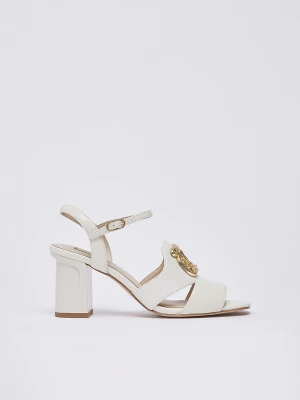 Liu Jo Leather Sandals With Heel. LIUJO