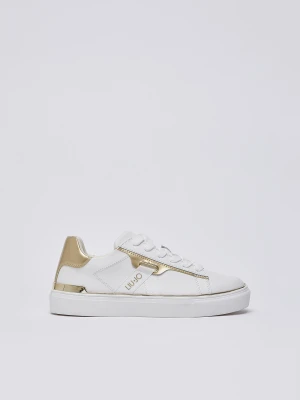 Liu Jo Leather Sneakers biały