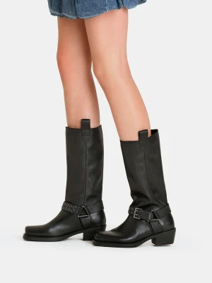 Liu Jo Leather Texan Boots LIUJO