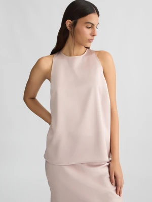 Liu Jo Light Pink Top With Bow LIUJO