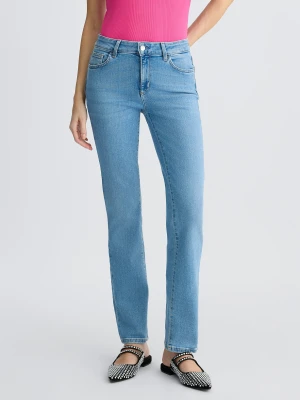 Liu Jo Light Slim-fit Jeans With Rhinestones LIUJO