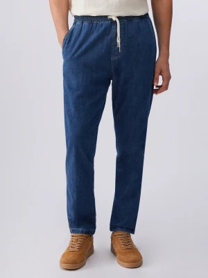 Liu Jo Lightweight Denim Joggers Blue Denim