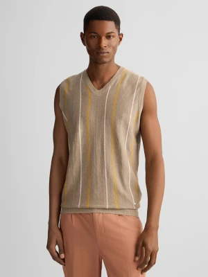 Liu Jo Linen And Cotton Vest LIUJO