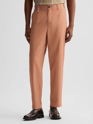 Liu Jo Linen-blend Jacquard Trousers LIUJO