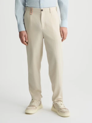 Liu Jo Linen-blend Jacquard Trousers LIUJO